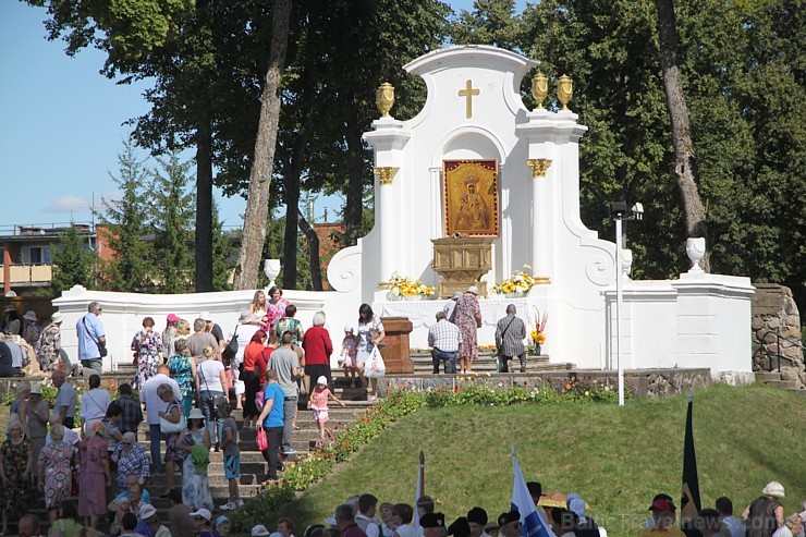 Aglona svin Vissvētākās Jaunavas Marijas debesīs uzņemšanas svētkus 158334