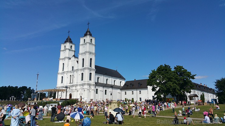 Aglona svin Vissvētākās Jaunavas Marijas debesīs uzņemšanas svētkus 158339