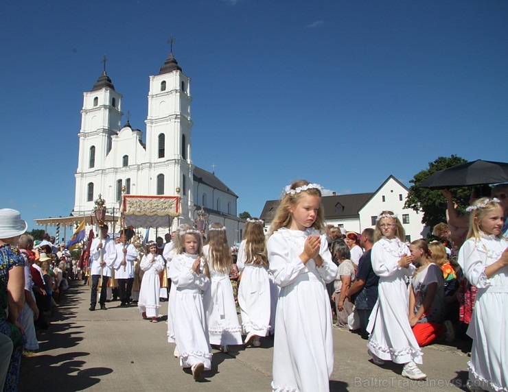 Aglona svin Vissvētākās Jaunavas Marijas debesīs uzņemšanas svētkus 158362