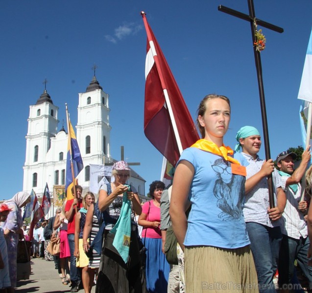 Aglona svin Vissvētākās Jaunavas Marijas debesīs uzņemšanas svētkus 158365