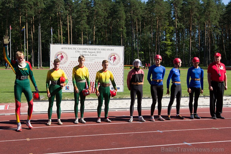 Baltijas valstu čempionāts ugunsdzēsības sportā pulcē ātrākos ugunsdzēsības sportistus 159206