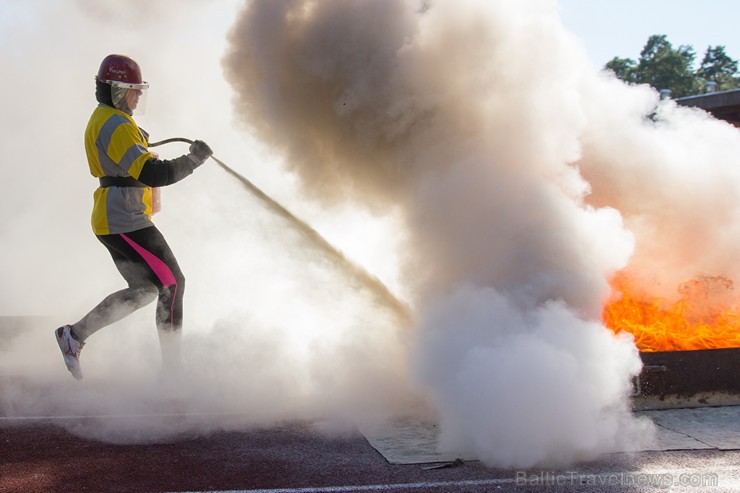 Baltijas valstu čempionāts ugunsdzēsības sportā pulcē ātrākos ugunsdzēsības sportistus 159212