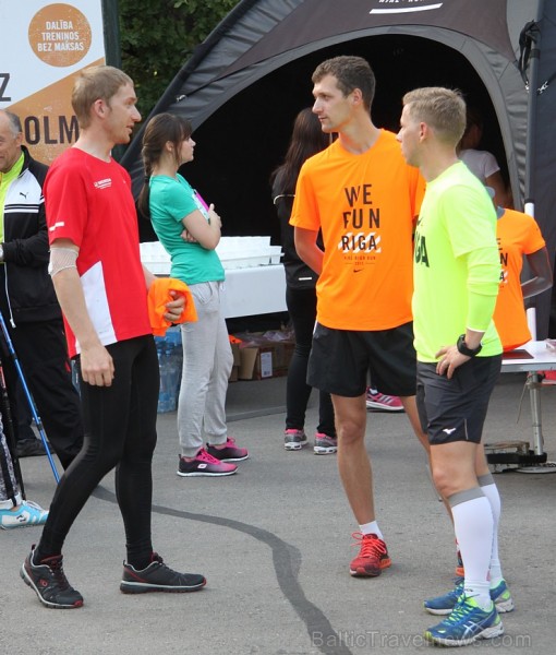 «Nike Riga Run»  treniņi pulcē Mežaparkā simtiem sportisku ļaužu, jo 13.09.2015 (svētdien) entuziasti un profesionāļi sacentīsies lielākajā rudens sta 159848