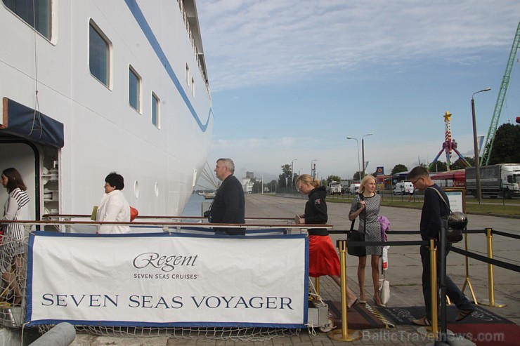 Tūrisma firma «Dream Voyage» prezentē luksus kruīzu kuģi «Seven Seas Voyager» Rīgā 160332