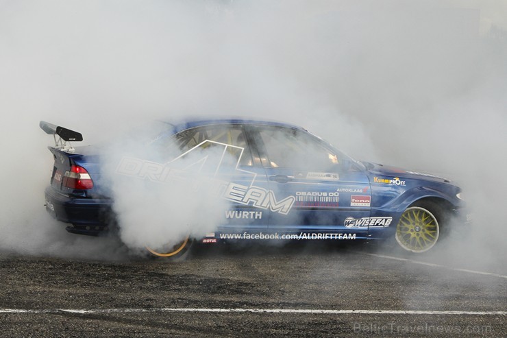 Ziemeļeiropas drifta čempionāta noslēgumā vairāk nekā 40 PRO drifteri piekūpina Biķernieku trasi 161143