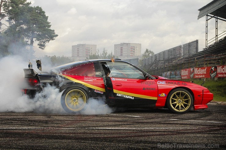 Ziemeļeiropas drifta čempionāta noslēgumā vairāk nekā 40 PRO drifteri piekūpina Biķernieku trasi 161150