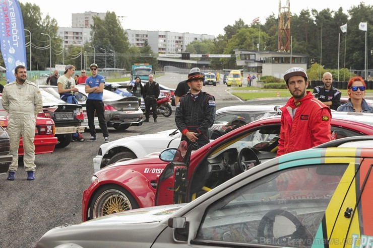 Ziemeļeiropas drifta čempionāta noslēgumā vairāk nekā 40 PRO drifteri piekūpina Biķernieku trasi 161161