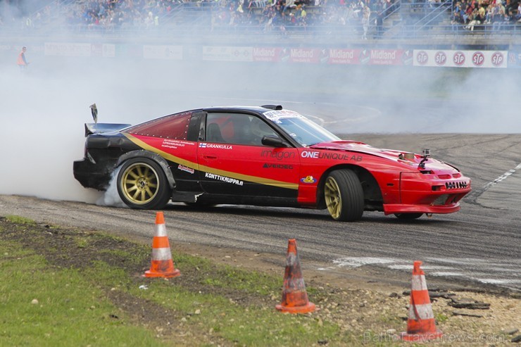 Ziemeļeiropas drifta čempionāta noslēgumā vairāk nekā 40 PRO drifteri piekūpina Biķernieku trasi 161183