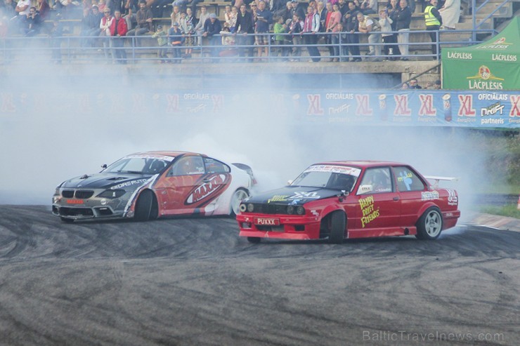 Ziemeļeiropas drifta čempionāta noslēgumā vairāk nekā 40 PRO drifteri piekūpina Biķernieku trasi 161220