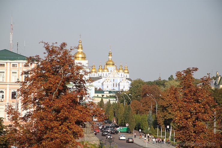 Travelnews.lv apmeklē Mihaila Zeltkupolu katedrāli Kijevā. Vairāk informācijas - www.kyivcity.travel 163036