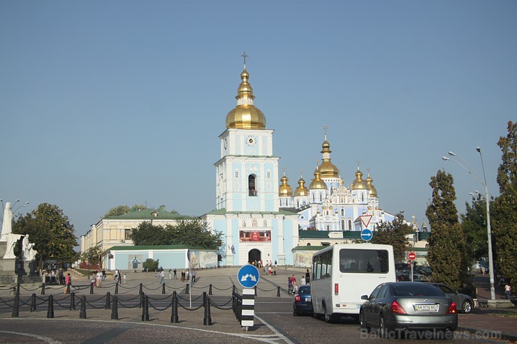 Travelnews.lv apmeklē Mihaila Zeltkupolu katedrāli Kijevā. Vairāk informācijas - www.kyivcity.travel 163037