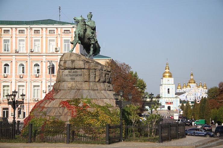 Travelnews.lv apmeklē Mihaila Zeltkupolu katedrāli Kijevā. Vairāk informācijas - www.kyivcity.travel 163040