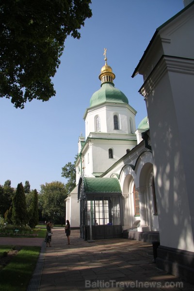 Travelnews.lv apmeklē Kijevas Svētās Sofijas katedrāli. Vairāk informācijas - www.kyivcity.travel 163050