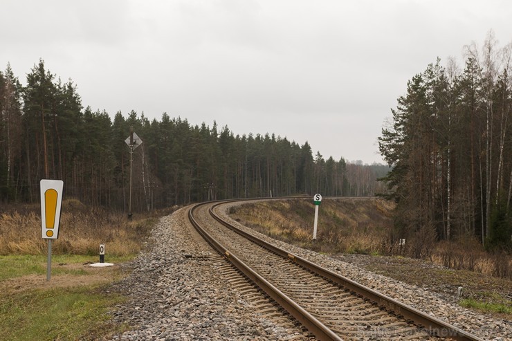 Dzelzceļa tilts pār Raunas upi ir augstākais dzelzsceļa tilts Baltijā 164072