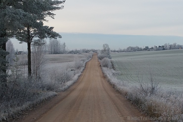 Latgale saņem pirmos ziemas sveicienus 165072