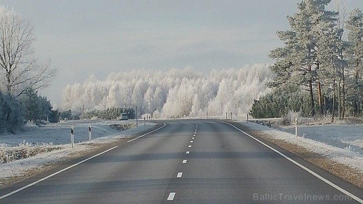 Latgale saņem pirmos ziemas sveicienus 165073