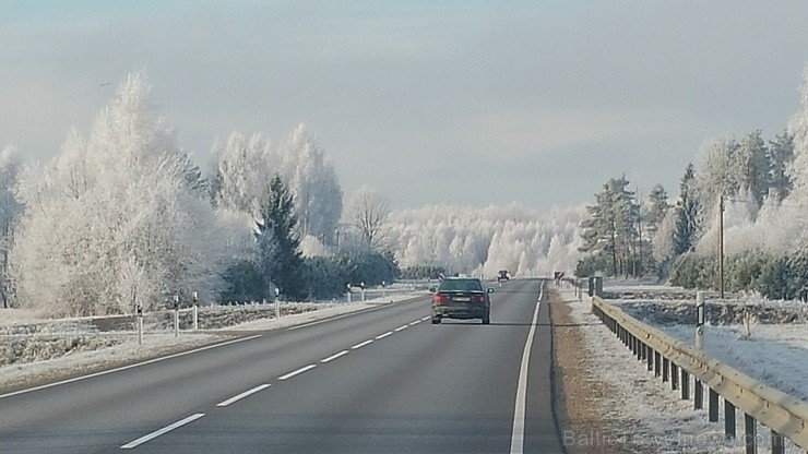 Latgale saņem pirmos ziemas sveicienus 165077