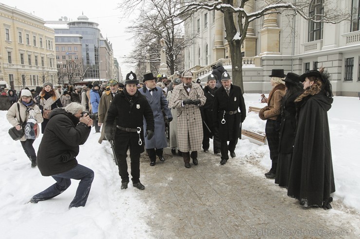 Jau piekto reizi Rīgā atzīmē Šerloka Holmsa dzimšanas dienu 167257