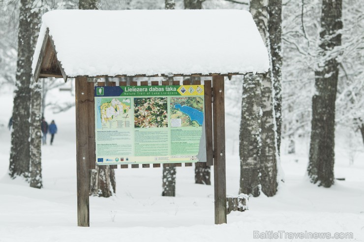 Travelnews.lv izbauda ziemas priekus Limbažu Lielezera dabas takā 167500