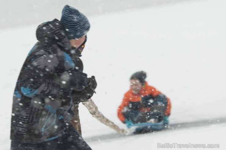 Travelnews.lv izbauda ziemas priekus Limbažu Lielezera dabas takā 167505