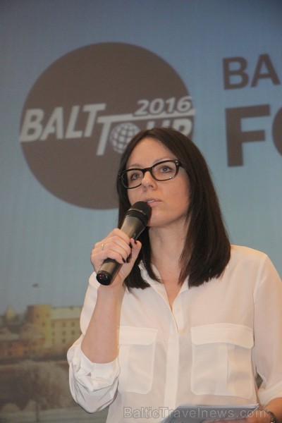 Balttour Forum 2016. Atklāšanas uzruna, ALTA prezidente Kitija Tigule 168247