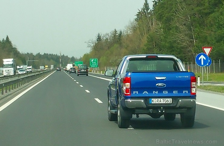 Travelnews.lv ar jauno  Ford Ranger iepazīst Slovēnijas autostrādes un Alpu kalnu ceļus 171879