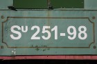 Valgā apskatāma tvaika lokomotīve - piemiņas zīme SU 251-98 2