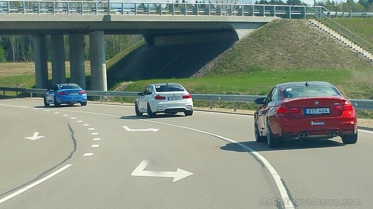 Latvijas bobslejisti, skeletonisti un kamaniņu braucēji ar Inchcape BM Auto iniciatīvu 3.05.2016 dodas Vidzemes ceļos ar jaudīgajiem BMW M modeļiem 173596