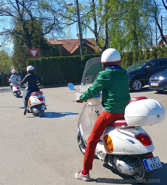 Autonoma «Sixt Latvija» piedāvā ar motorolleriem «Vespa» iepazīt citādu Rīgu un Travelnews.lv to izdara 174367