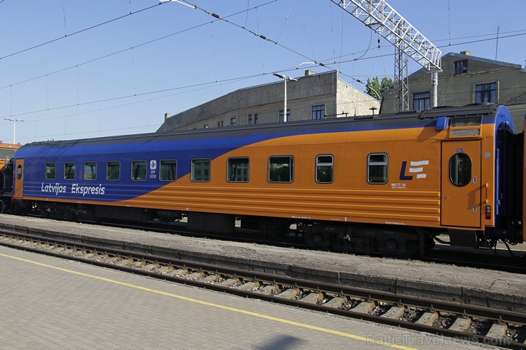 Pirmo reizi Latvijā notiek Dzelzceļa transporta līdzekļu parāde 175063