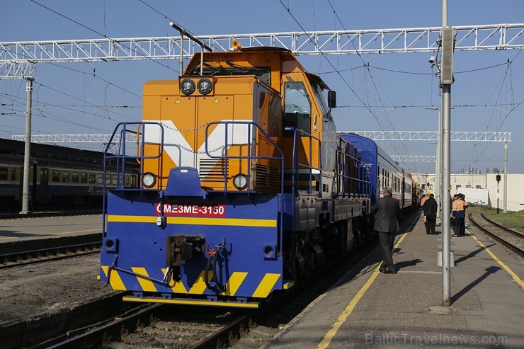 Pirmo reizi Latvijā notiek Dzelzceļa transporta līdzekļu parāde 175071