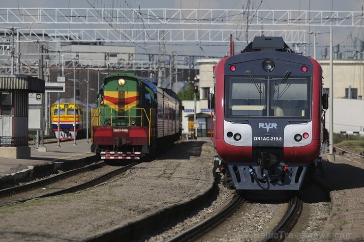 Pirmo reizi Latvijā notiek Dzelzceļa transporta līdzekļu parāde 175080