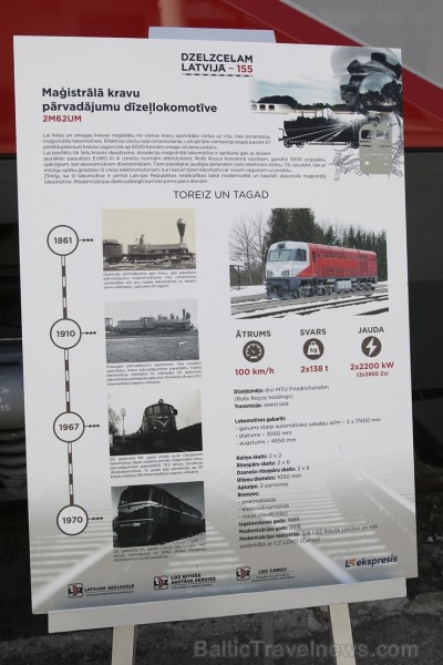 Pirmo reizi Latvijā notiek Dzelzceļa transporta līdzekļu parāde 175086