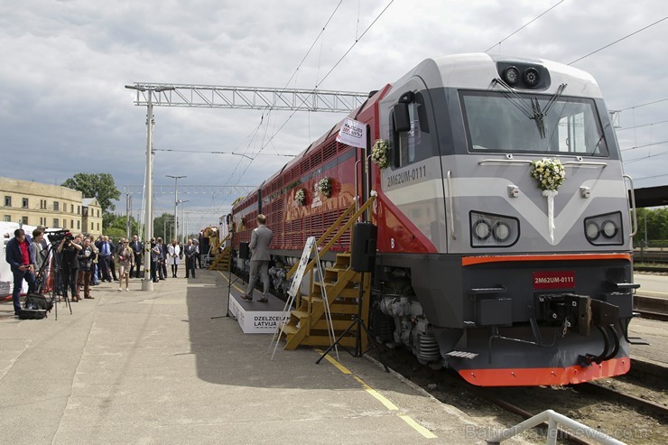 Pirmo reizi Latvijā notiek Dzelzceļa transporta līdzekļu parāde 175093