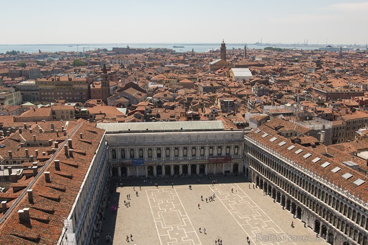 Travelnews.lv sadarbībā ar tūroperatoru  Novatours apskata Venēciju no San Marco laukuma augstākā torņa 176575