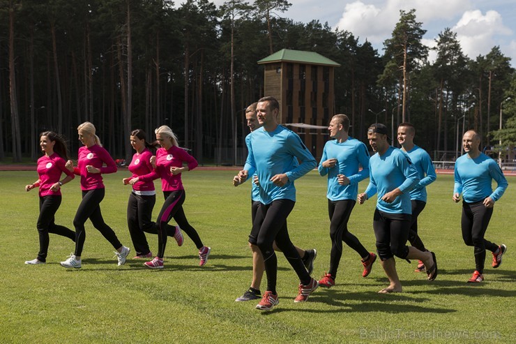 Valmierā, J. Daliņa stadionā, norisinās Latvijas čempionāts ugunsdzēsības sportā 177878