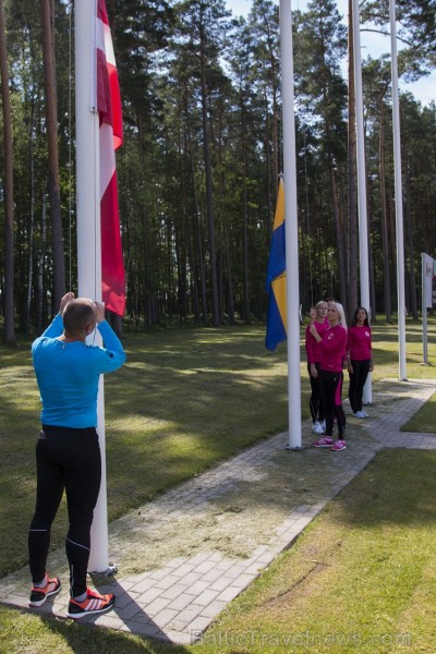 Valmierā, J. Daliņa stadionā, norisinās Latvijas čempionāts ugunsdzēsības sportā 177879