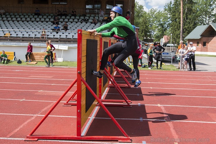 Latvijas čempionāts ugunsdzēsības sportā pulcē labākos pašmāju un ārzemju sporistus 177999