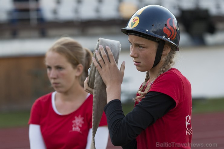 Latvijas čempionāts ugunsdzēsības sportā pulcē labākos pašmāju un ārzemju sportistus 178044