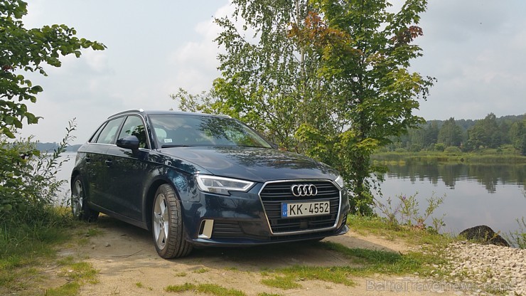 Ar jauno Audi A3 Sportback Sport 1,4 TFSI apceļojam Vidzemi un Latgali 180783