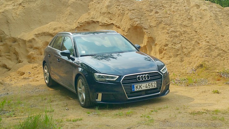 Ar jauno Audi A3 Sportback Sport 1,4 TFSI apceļojam Vidzemi un Latgali 180817