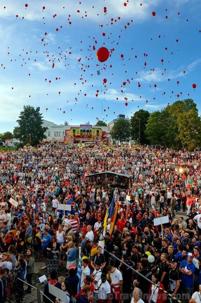 Rēzekne krāšņi un grandiozi ar dažādiem pasākumiem aizvadījusi savus pilsētas svētkus 180836