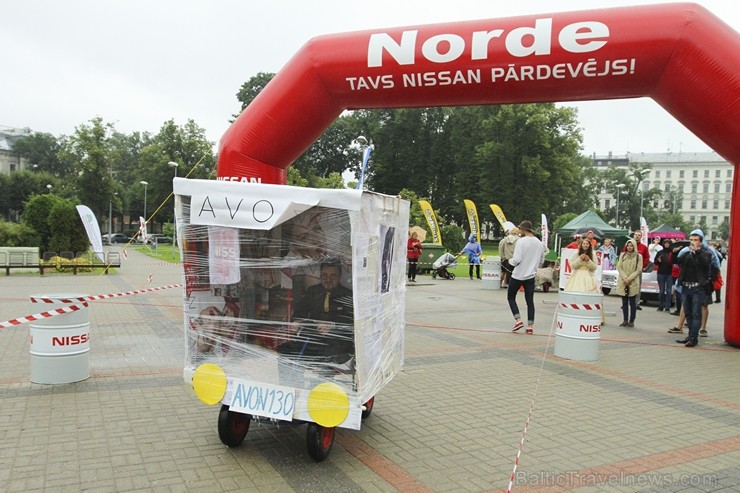 «Nissan Norde Cartoon rallijs 2016» pārsteidz ar radošumu 181939