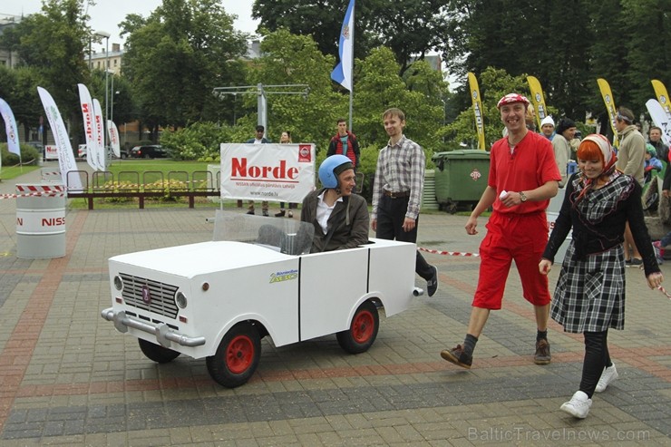 «Nissan Norde Cartoon rallijs 2016» pārsteidz ar radošumu 181942