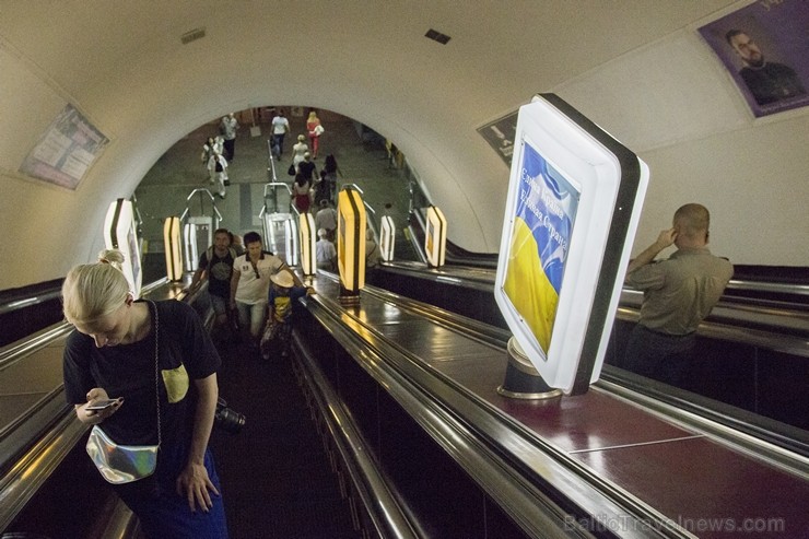 Kijevas metro sistēma ir visātrākais, ērtākais un lētākais veids, kā iepazīt Kijevu 183097