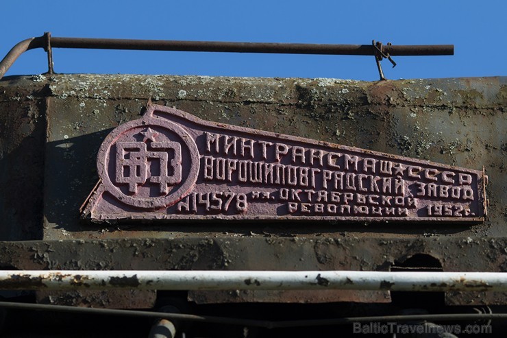 Gulbenē iespējams apskatīt tvaika lokomotīvi L-4578 183618