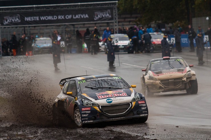 Ar Sébastien Loeb uzvaru ir noslēdzies Latvijas posms Pasaules čempionāta rallijkrosā 185220