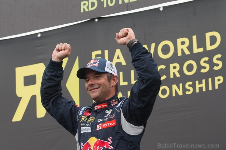 Ar Sébastien Loeb uzvaru ir noslēdzies Latvijas posms Pasaules čempionāta rallijkrosā 185234