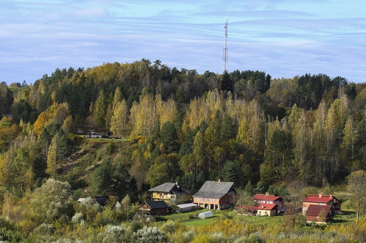 Priedaines skatu tornis Krāslavā ir brīnišķīga vieta zelta rudens baudīšanai 185672