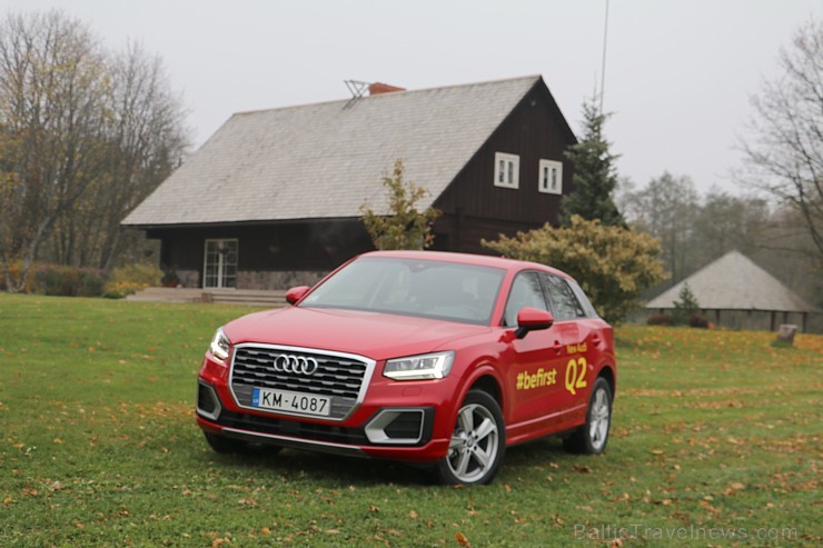 Travelnews.lv ar jauno Audi Q2 apciemo augstas klases viesu namu «Lantus» Vidzemē 186455